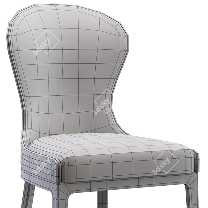 Elegant Flexform Chair: Roberto Lazzeroni Design 3D model image 5