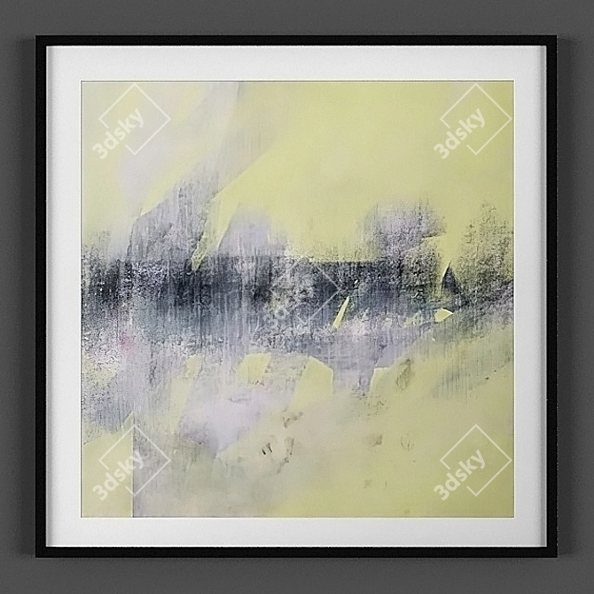 Abstract Art Print Collection 3D model image 1