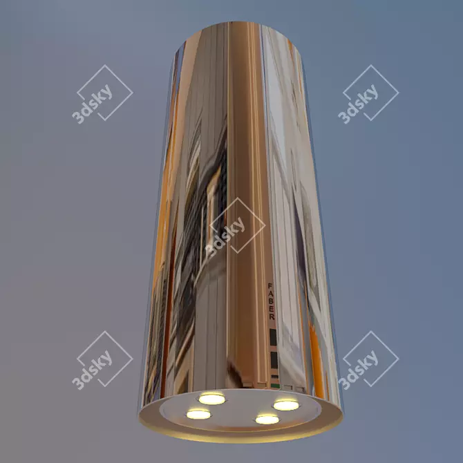 Cylinder Chrome Extractor 3D model image 1