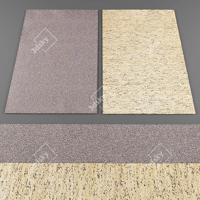 Revamp Your Space with Ikea Rugs 3D model image 3