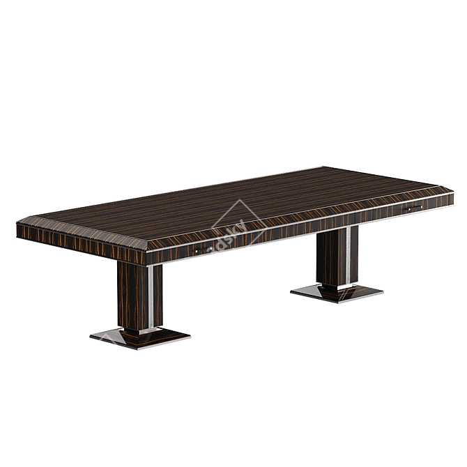 Luxurious Pollaro Large Desk by Sander Sinot 3D model image 1