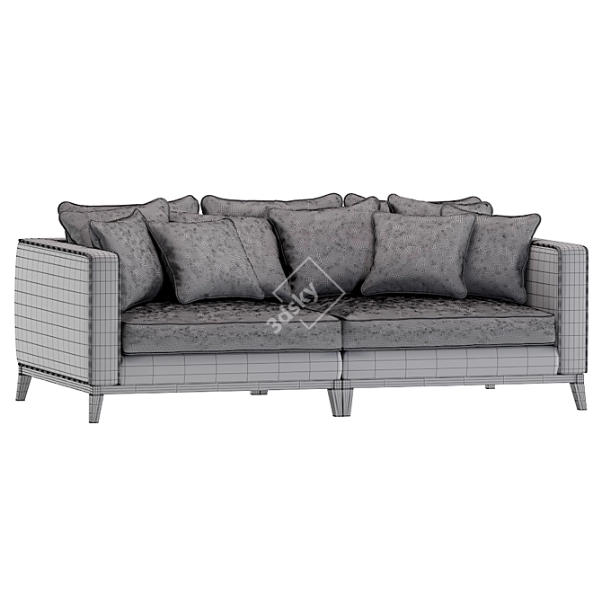 Luxury Principe Sofa 3D model image 3