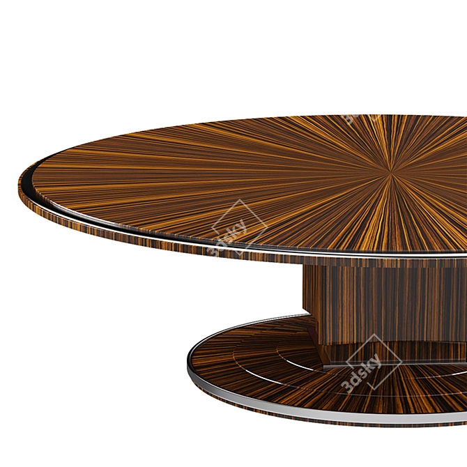 Luxurious Pollaro Center Table YF115 3D model image 3