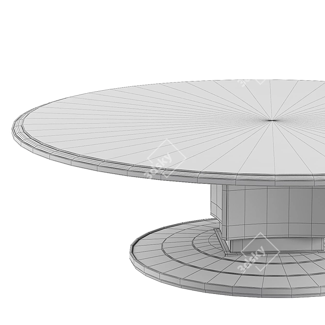 Luxurious Pollaro Center Table YF115 3D model image 4