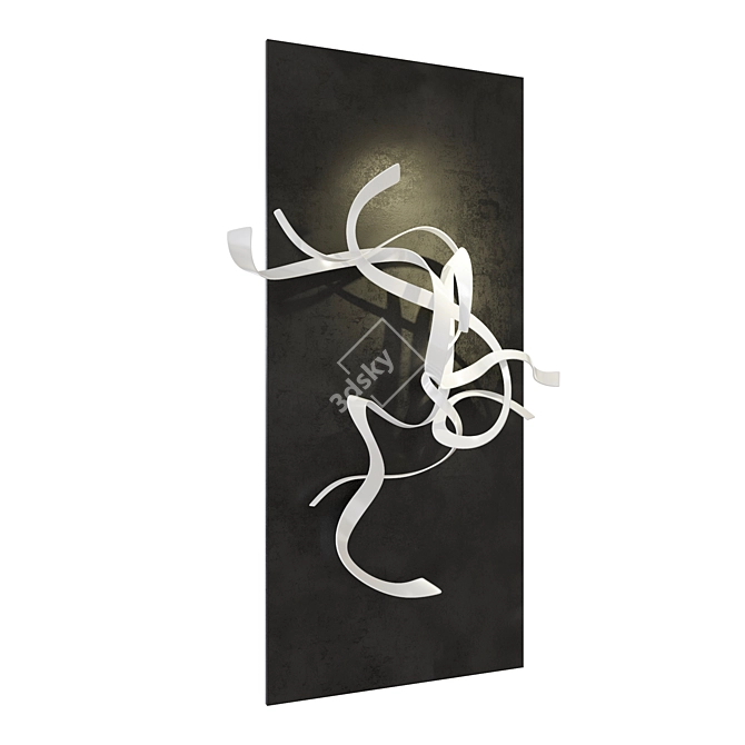 Benoit's Metallic String Art 3D model image 3