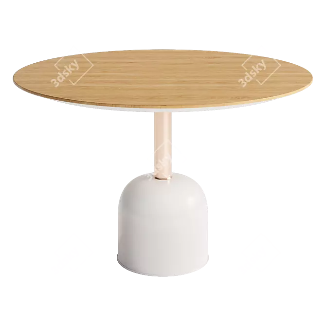 Miniforms ILLO Dining Table - Elegant and Modern 3D model image 2