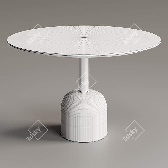 Miniforms ILLO Dining Table - Elegant and Modern 3D model image 3