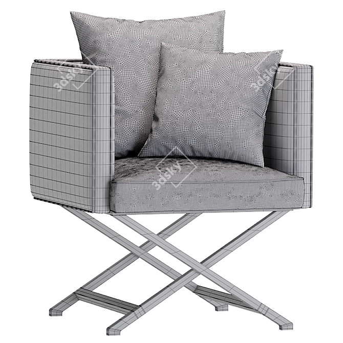 Elegant Dawson Chair: Classic Design 3D model image 3
