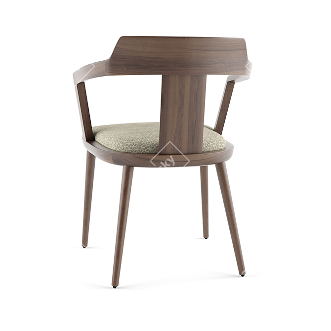 Elegant PORADA Tilly Chair: Timeless Design 3D model image 3