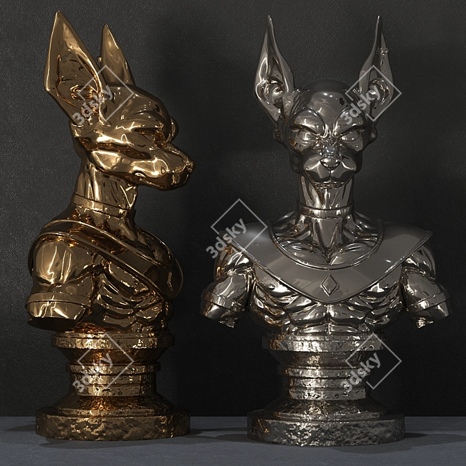 Assorted Metal Models - 16 Varieties 3D model image 4