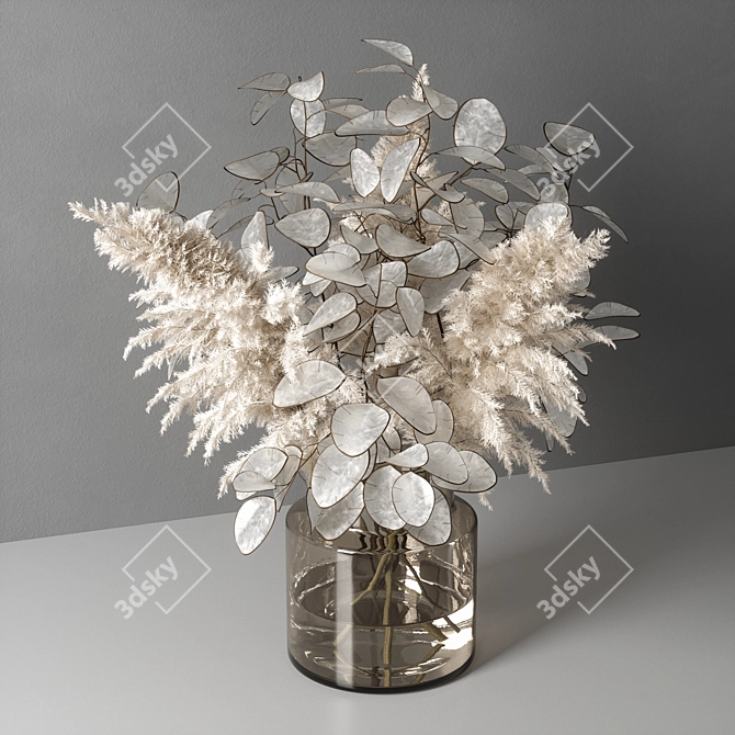 Elegant Vase with UV Mapping 3D model image 2