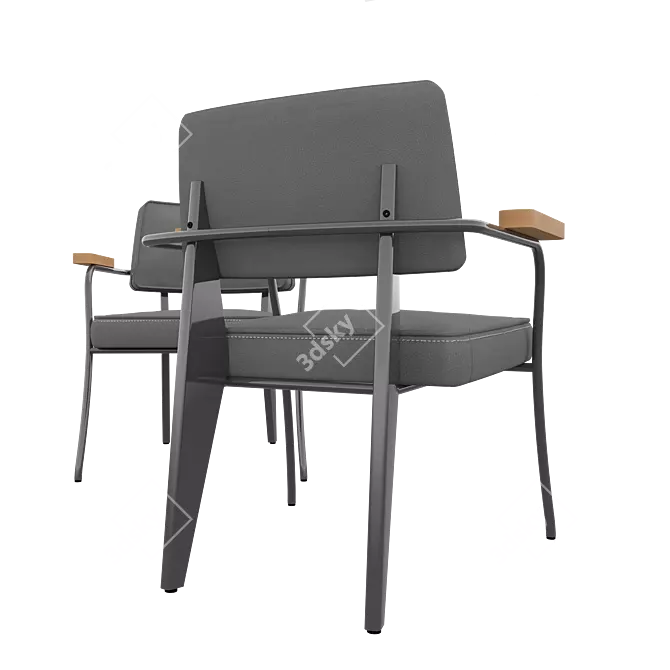 Convertible Chair Bed 3D model image 2