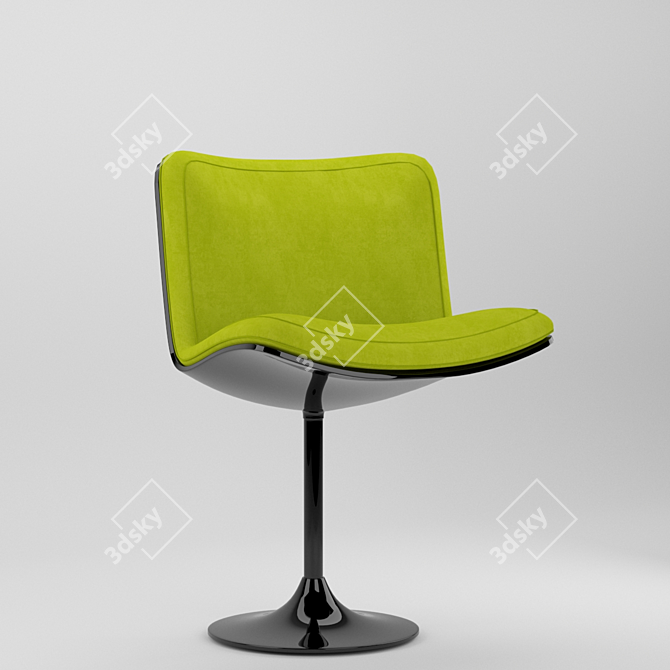 Contemporary Baxter Marilyn Armchair 3D model image 5