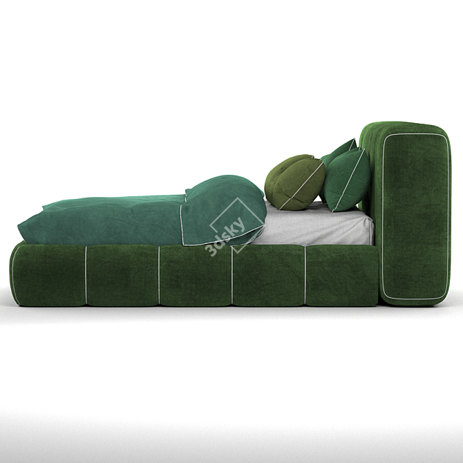 Cozy Comfort: Dorelan Soft_Nest Bed 3D model image 3