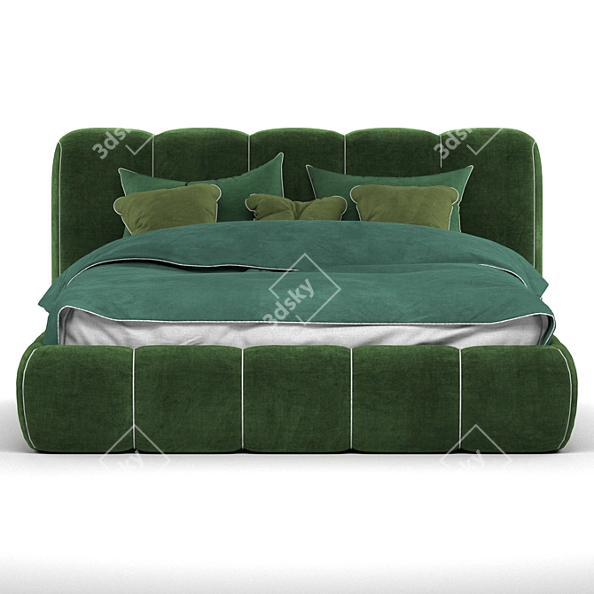 Cozy Comfort: Dorelan Soft_Nest Bed 3D model image 4