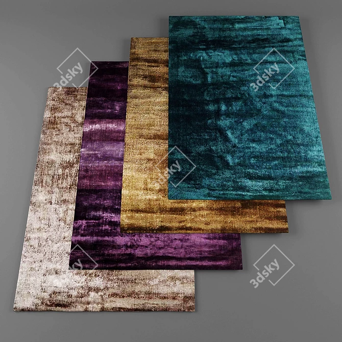 Elegant Bo Concept Rugs 3D model image 1