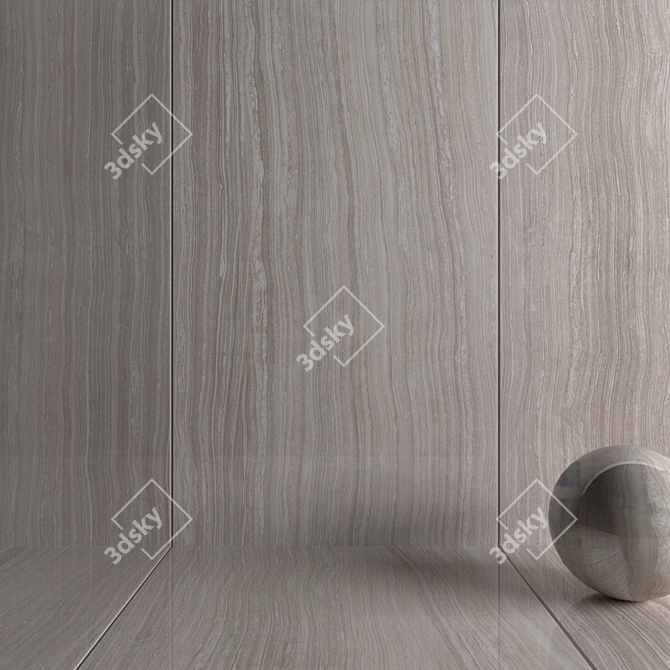 Eramosa Sand Wall Tiles: Stunning Multi-Textured Design 3D model image 3