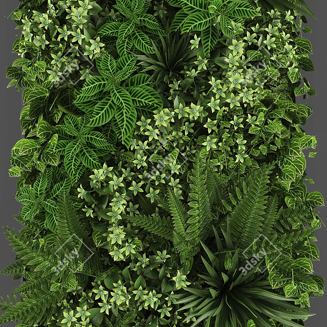 Polys 316123 Vertical Garden 3D model image 2