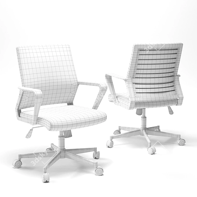 Italiana Idra Office Chair 3D model image 3