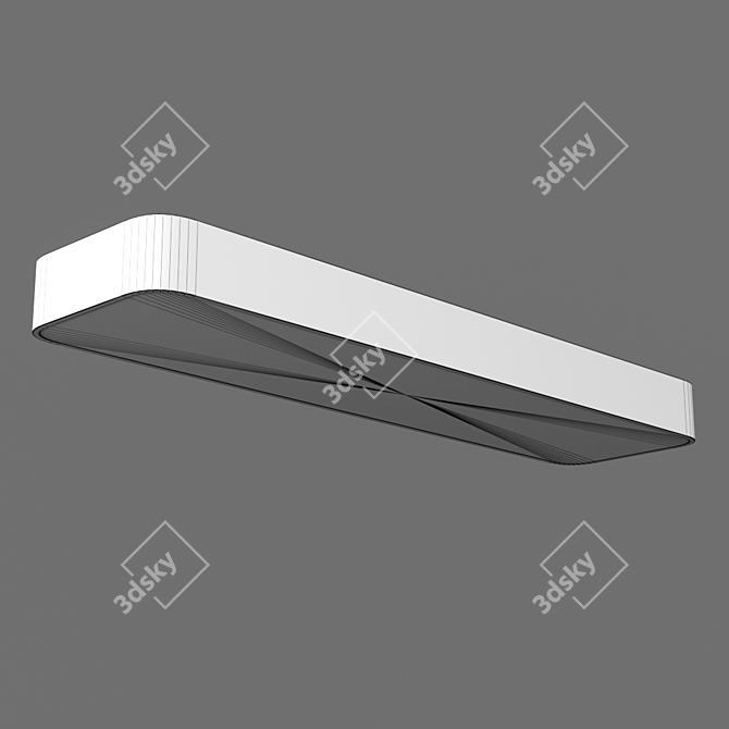 CUMBUCO Ceiling Light: Modern Metal LED Fixture 3D model image 2
