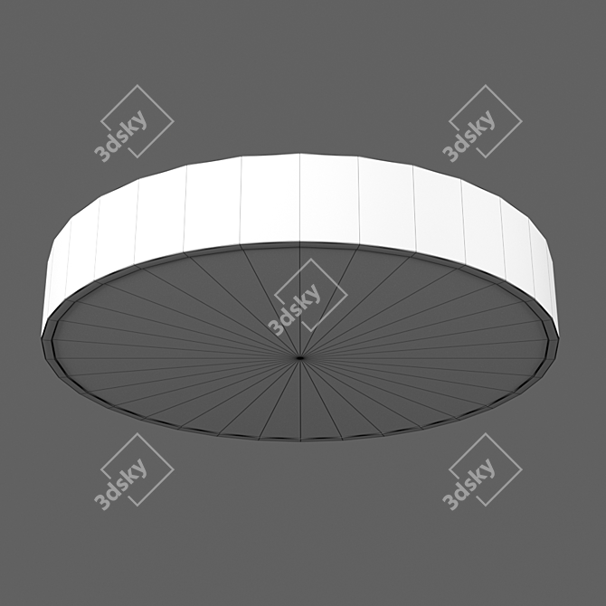 Cumbuco Metal Ceiling Light 3D model image 2