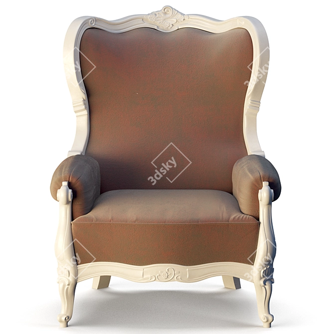 Elegant Classimo 3D Chair 3D model image 2