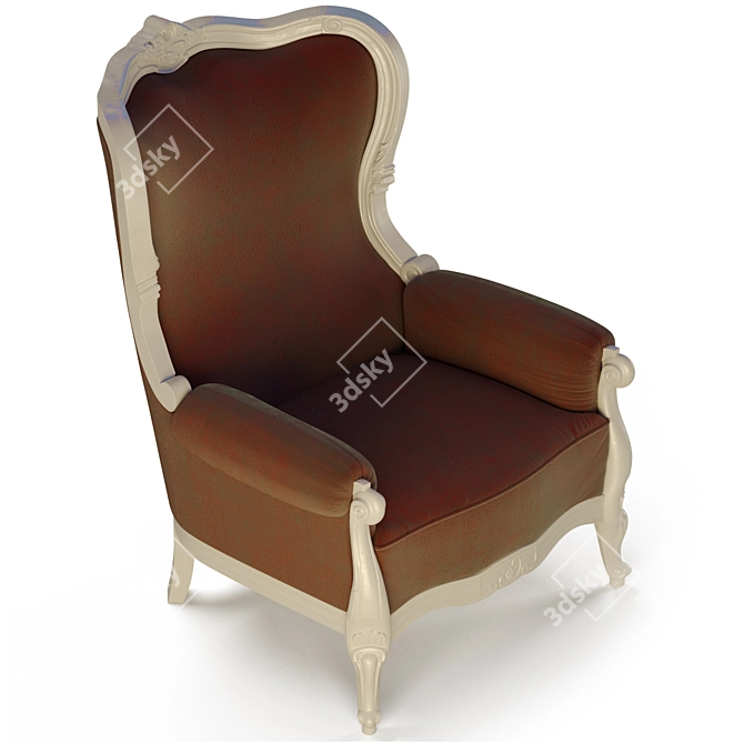 Elegant Classimo 3D Chair 3D model image 8