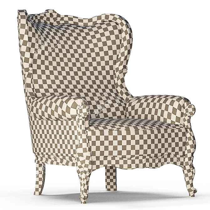 Elegant Classimo 3D Chair 3D model image 10