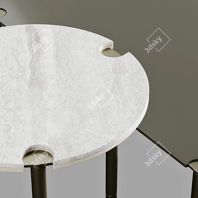 ZERO Coffee Table: Sleek and Versatile 3D model image 3