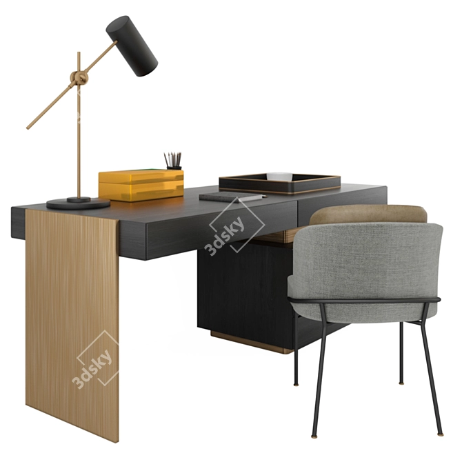 [RU] Минотти письменный стол "Карсон"

Stylish Minotti Writing Table 3D model image 2