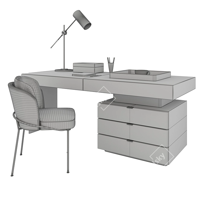 [RU] Минотти письменный стол "Карсон"

Stylish Minotti Writing Table 3D model image 3