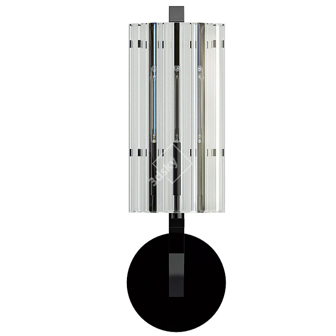 Elegant Vendome Grand Sconce 3D model image 1