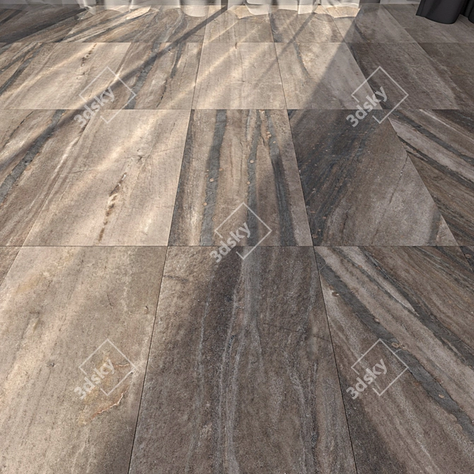 Evolution Earth Marble Floor Set 3D model image 1