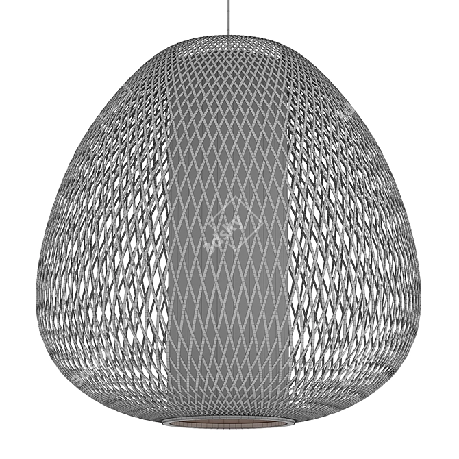 Twiggy Egg Pendant Light: Modern and Versatile Lighting Solution 3D model image 3