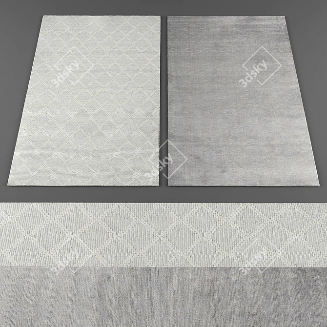 Calvin Klein Rugs: Luxurious Collection 3D model image 2