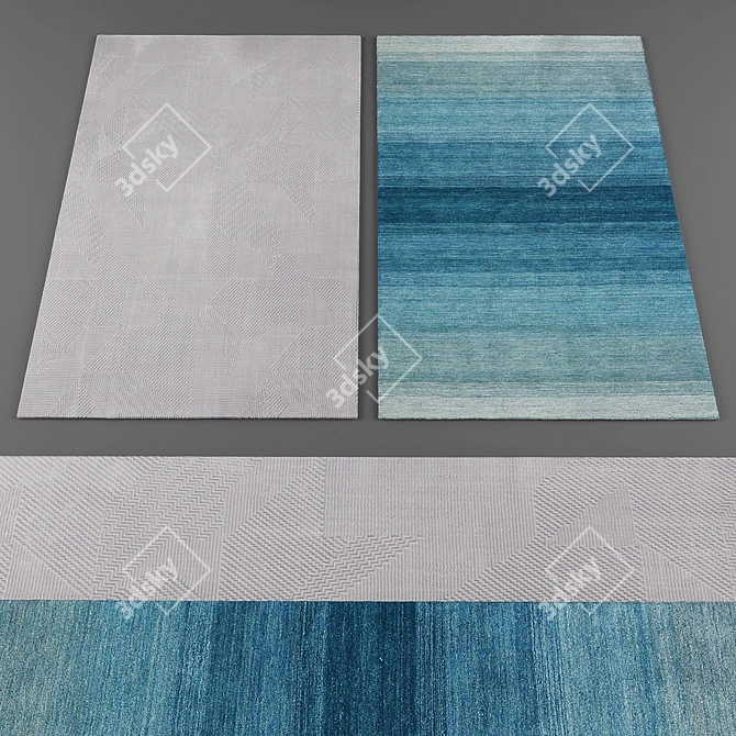 Calvin Klein Rugs: Luxurious Collection 3D model image 3