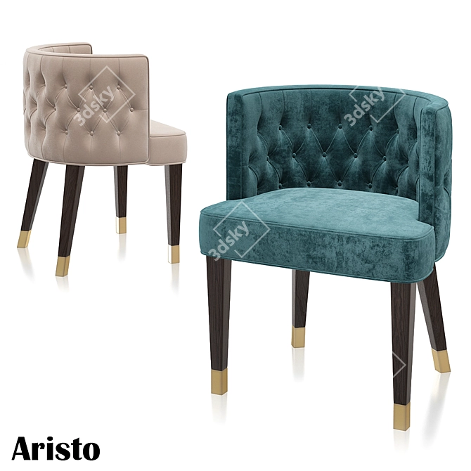 Aristo Chair: Comfort and Elegance 3D model image 1