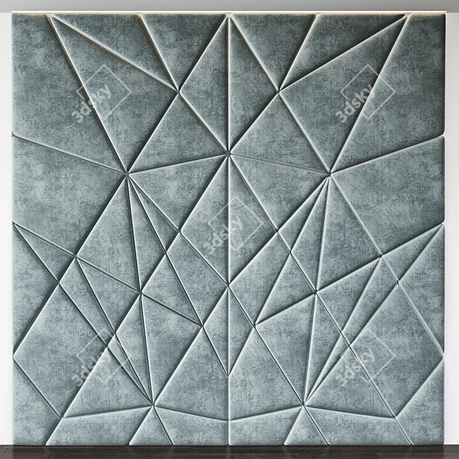 Modern Wall Panels: Stylish & Versatile 3D model image 1