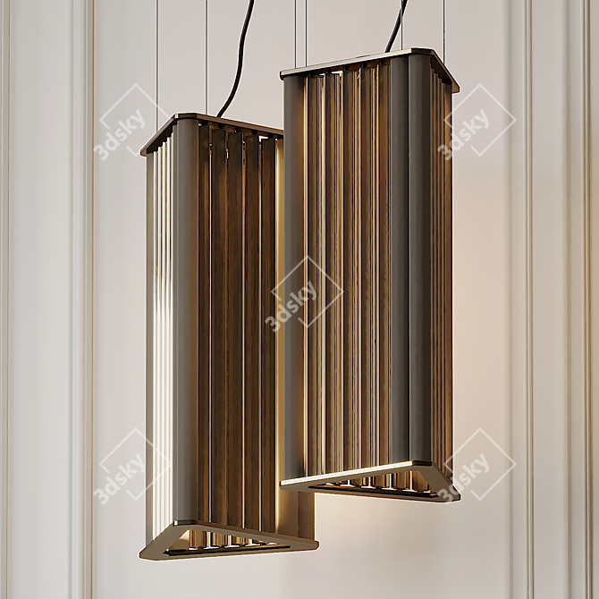 Stunning VeniceM Numa Pendant 3D model image 1