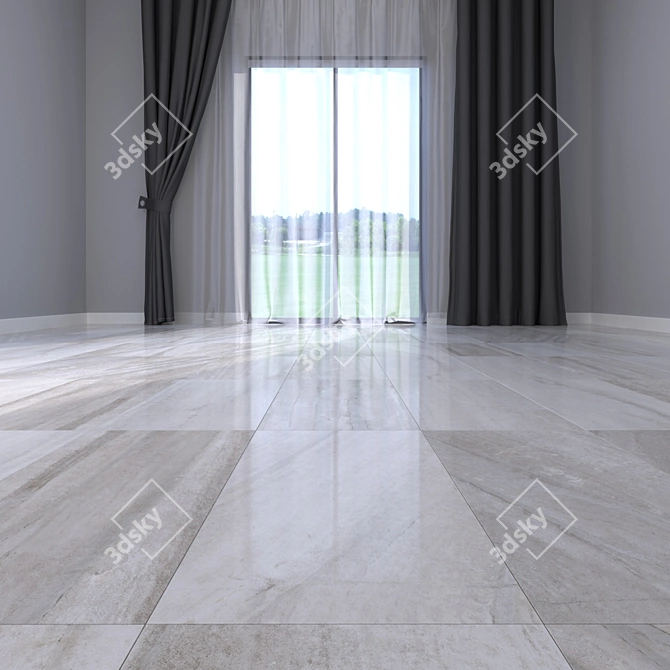 Evolving Sands Marble Floor 3D model image 2