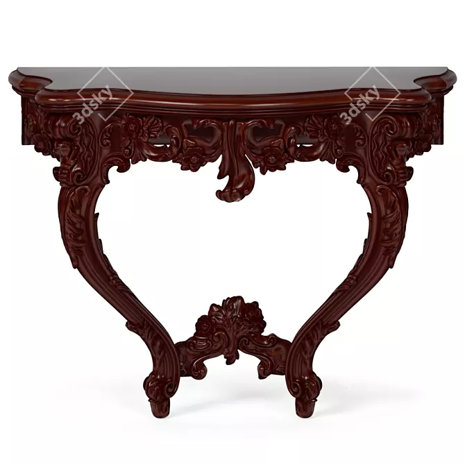 Elegant Tosconova Gaiole Console 3D model image 2