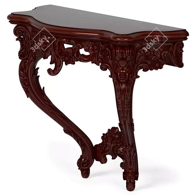 Elegant Tosconova Gaiole Console 3D model image 3