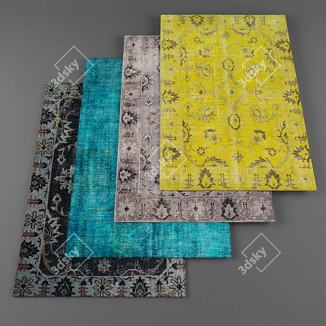 Contemporary Collection Rugs 3D model image 1