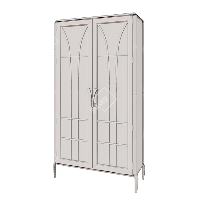 Neo Classic Wardrobe 3D model image 3