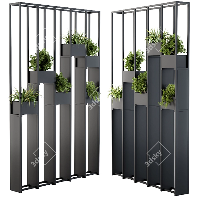 Greenery Divider 3D model image 2