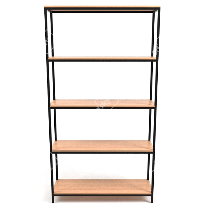 Talist 5-Shelf Interior Shelving 3D model image 1