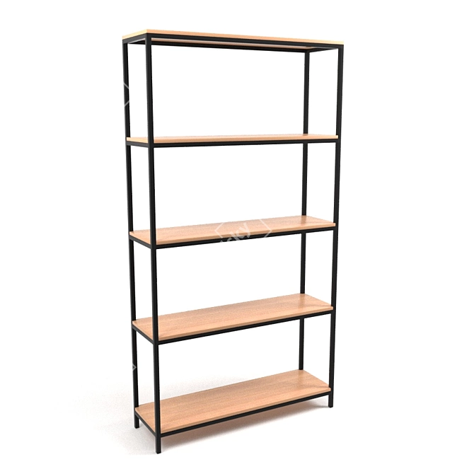 Talist 5-Shelf Interior Shelving 3D model image 2