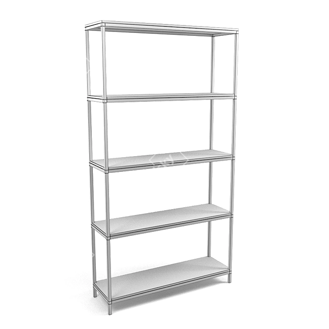 Talist 5-Shelf Interior Shelving 3D model image 4