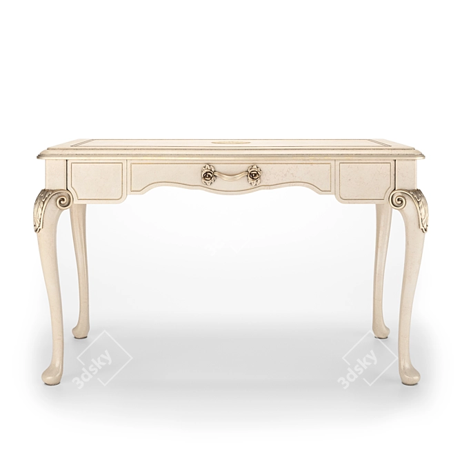 Handcrafted Console Table - Nicole Romano Home 3D model image 2