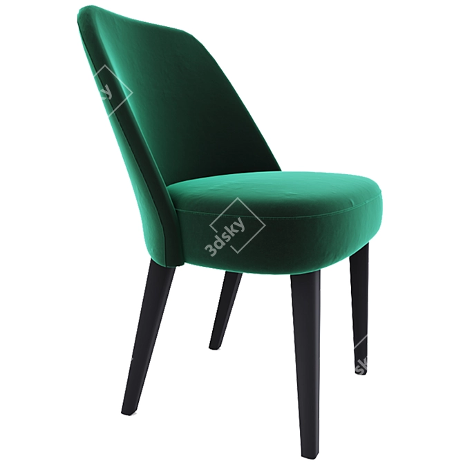 La Cividina Velor | Stylish and Comfortable Chair 3D model image 2